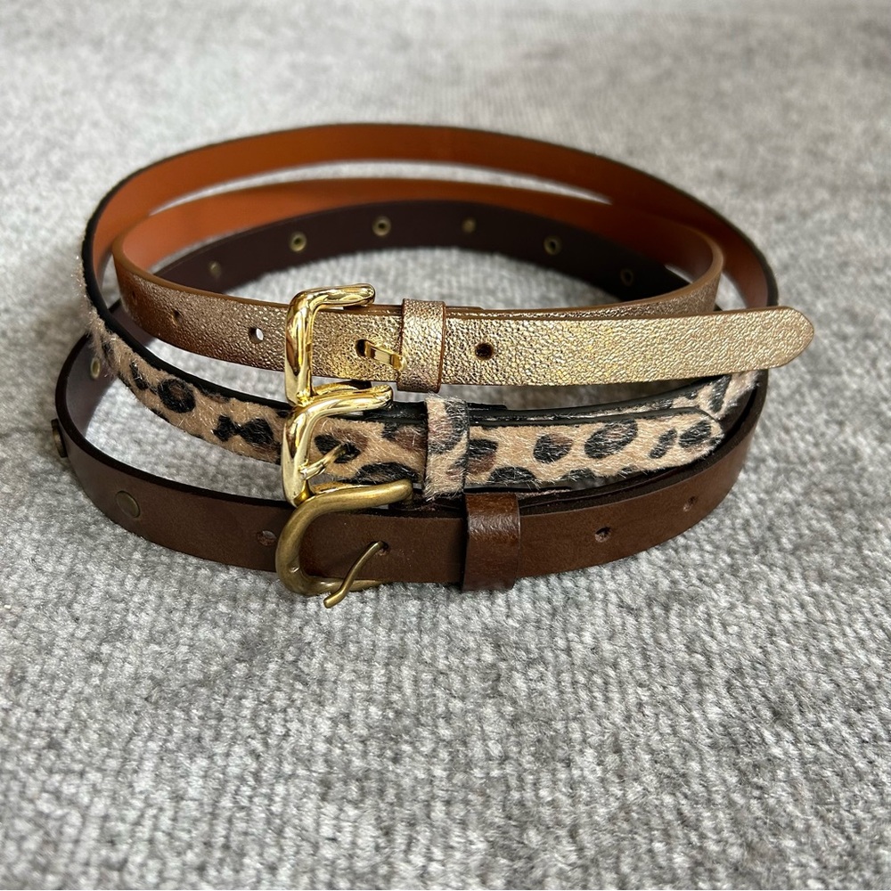 Neck & Neck And Copper Key Girls Belt Bundle, Size XS-S
